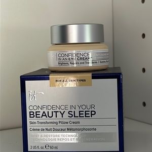 It Confidence in your Beauty Sleep Pillow Cream /Confidence in an Eye Cream-New